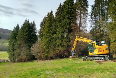 Travaux agricoles saint exupery les roches